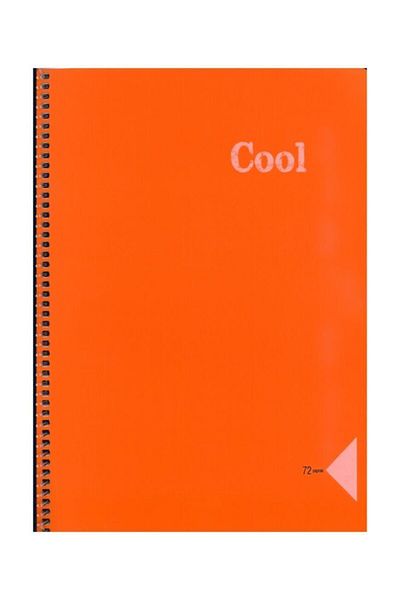KESKİN COLOR Caiet Sharp A4 72 Yp. Neîncrustat (drept) Spr. pp. Kpk. Cool Orange