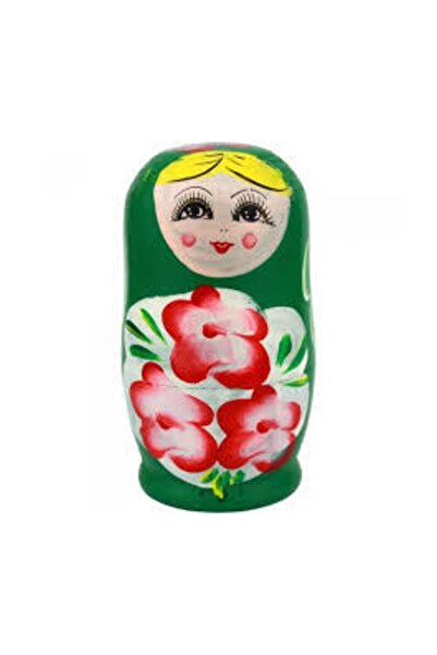 Keskin Hediyelik Ahşap Bebek Matruşka Iç Içe Geçmeli Tasarım Dekoratif Bebek ...