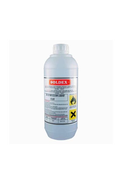 Soldex SR-33 Temizlik Gerektirmeyen Sıvı (No Clean Liquid) Flux - 1L