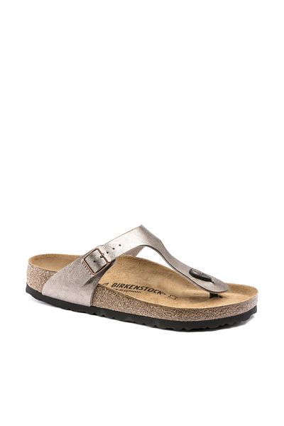 Birkenstock Gizeh hnědé pantofle 01016144