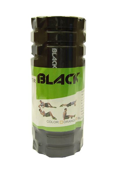 Povit Blk 76s Black Serrated Foam Roller