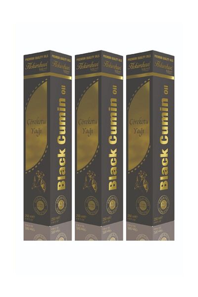 hekimhan bitkisel 250 ml Herbal Black Cumin Grass - 3 Pieces