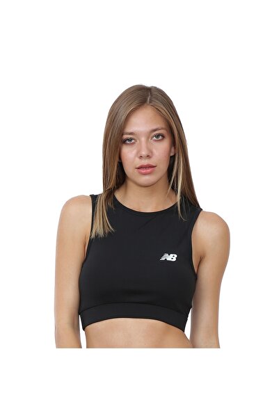 New Balance Nbtm004-Bk Teamwear Bra Sports Bra