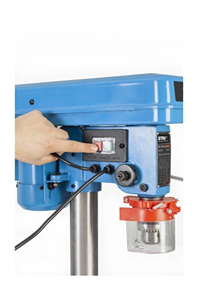 STAXX POWER Pro Sütunlu Matkap Tezgahı + Mengene 750 w 16 mm 29 kg
