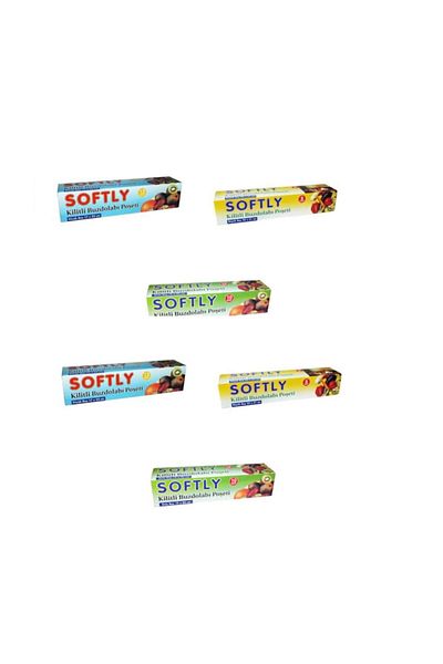 Emr züccaciye Emr Softy Ziplock Refrigerator Bag - Set of 6 Small/Medium/Large