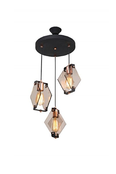 Modelight Barba 3lü Çember Avize