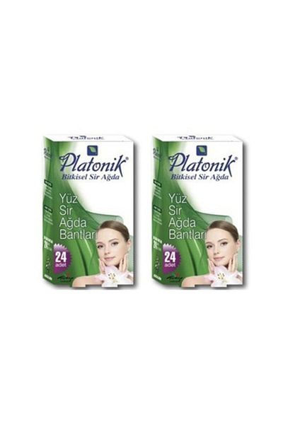 Platonik Waxing Strips for Face Azulen 24 Pieces X 2 Pieces
