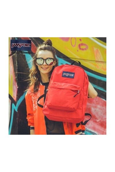 Jansport Superbreak Red Tape (T5015xp) Backpack