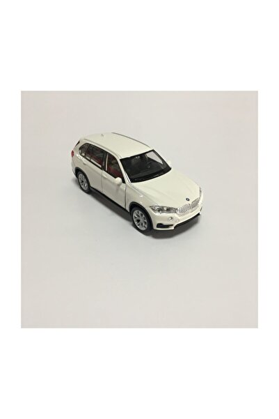 WELLY سيارة سحب معدنية من Die Cast Bmw X5 - باللون الأبيض