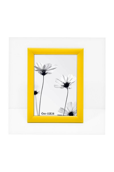 ÖZCANLAR ÇERÇEVE Yellow Picture Frame 13x18 cm
