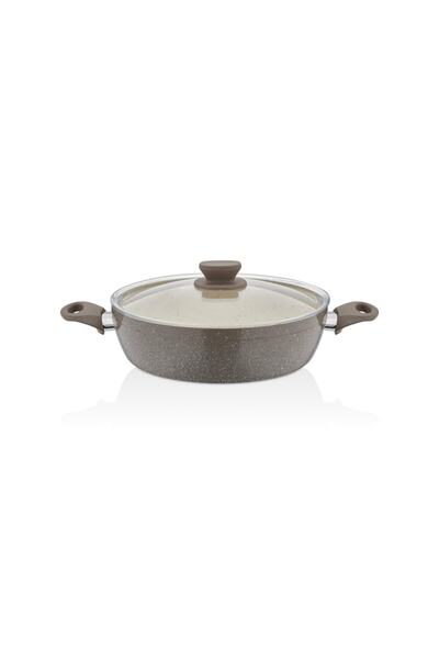 Cosiness Oală plată zdrobită din granit Panamera 24 cm