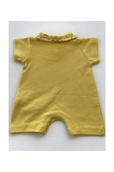 Bebitof Baby Bebitof Bulk Bears Shirt Collar Snap Fastener Bodysuit