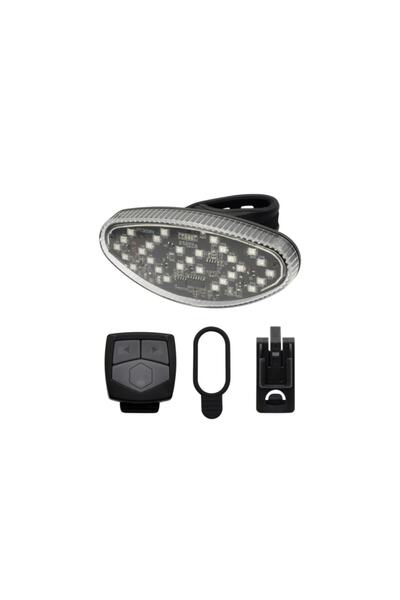 Genel Markalar Bisiklet Kablosuz Sağ Sol Sinyal Stop Lambası Led Usb Şarjlı (...