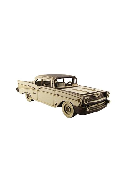 3D SERGİ Bel Air 1957 Model - 3D Exhibition Wooden Puzzle, 170 Pieces