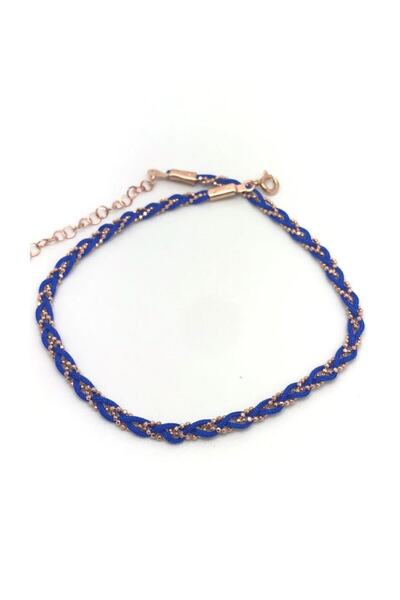 Erer Gümüş Gümüş Lacivert Ipli Halhal Dp68e3