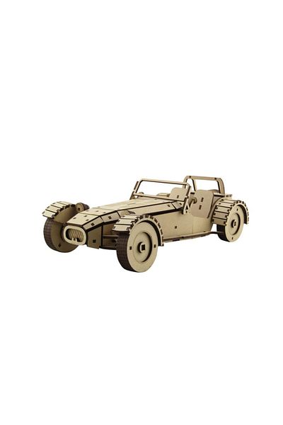 3D SERGİ 3D Wooden Lotus 7 Car Model 179 Pieces