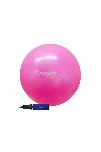 Povit Minge Pilates & Pompa Pilates 65 Cm - Culoare Roz