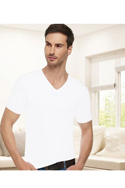 Tutku Elit Ανδρικό εσώρουχο με λαιμόκοψη New Season - Συσκευασία των 3