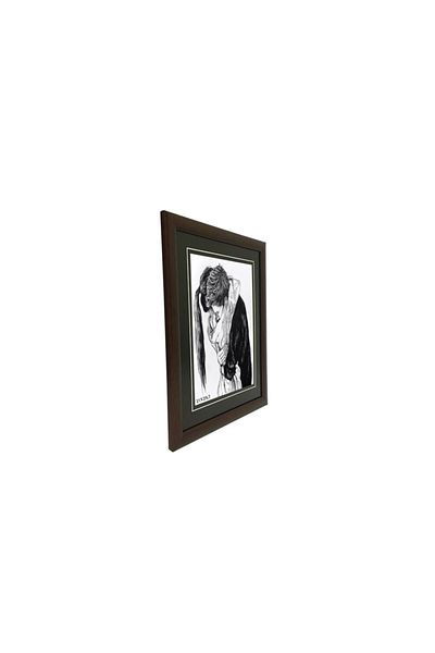 ÖZCANLAR ÇERÇEVE Gift Frame Decoration Picture Frame A4 Diploma Document Brown