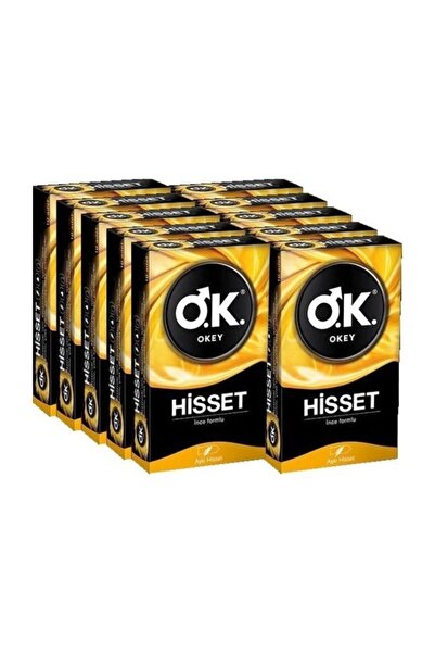 Okey O.k Prezervatif Hisset Ince Formlu 100 Lü Paket