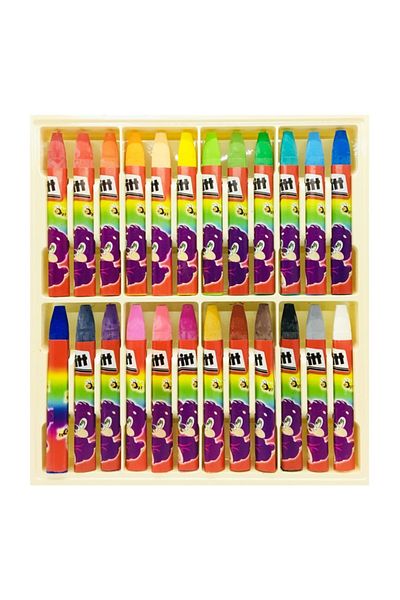 Pritt Pritt Pastel Paint - 24 Colored Triangle Cardboard Box