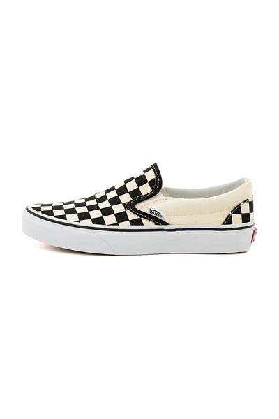 Vans 000EYEBWW1-R Vans klasické nazouvací unisex sportovní boty bílé