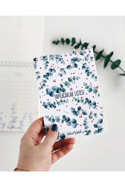 Bikutumutluluk Gift - Do List Notebook Eucalyptus Leaves