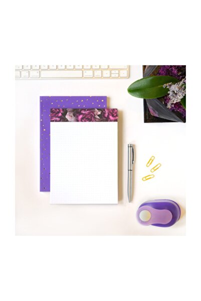 pulp Floral Roses Noktalı Notepad (A5)