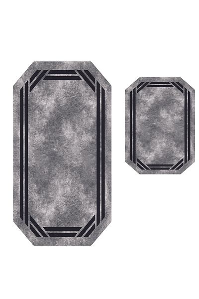 Alanur Home Gelincik Laser Cut Σετ Μπάνιου 2 τεμαχίων St 210206 sy