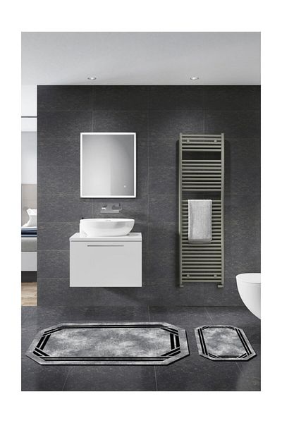 Alanur Home Gelincik Laser Cut Σετ Μπάνιου 2 τεμαχίων St 210206 sy