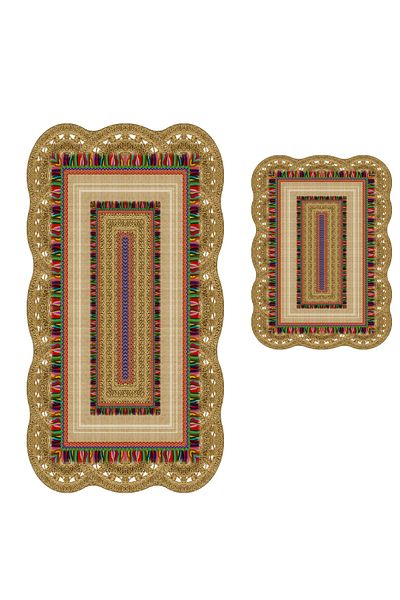 Alanur Home Σετ μπάνιου Alanur Begonia Laser Cut 2 τεμαχίων St 210169 kr