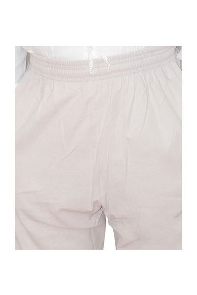 Çağrı Beige Men's Umrah Trousers - Berat Linen Shalwar