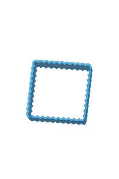 Global Tırtıklı Kare Polikarbon Kurabiye Kalıbı