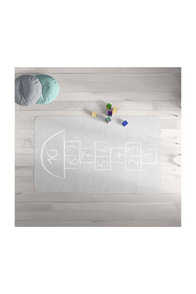 Evmila Seksek Baskı Kalın 7mm Halı Modeli