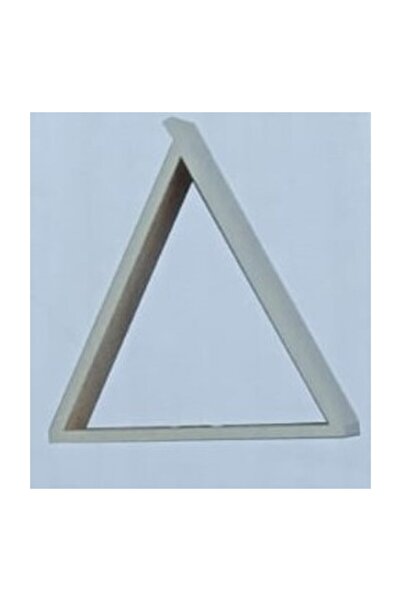 Bienwood 7059 Ahşap Üçgen Duvar Rafı