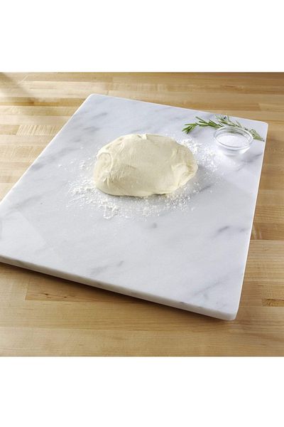 MERMEREVİM Marble Rectangular Cutting and Presentation Table (LARGE)