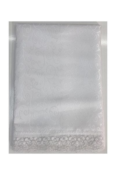 Estelica Kdk 8 Person Tablecloth Carefree White