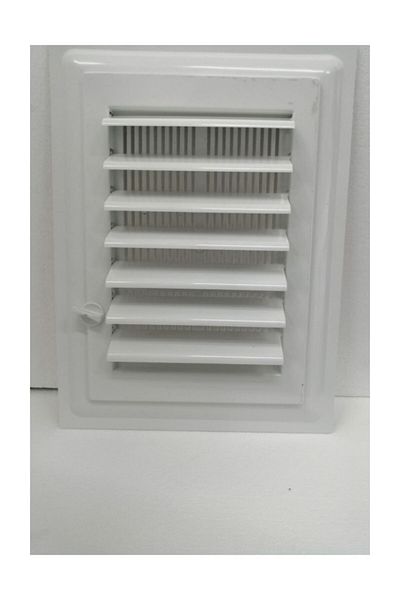 CAM MENFEZCİM 35 * 55 Plastic Bathroom and WC Ventilation Vent / Shutter Easy Installation ( Open - Close )