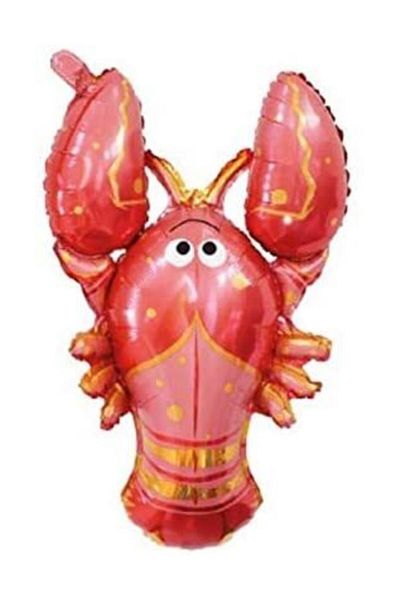 Chuva Sea Animals Crab Foil Balloon - 96*51 cm
