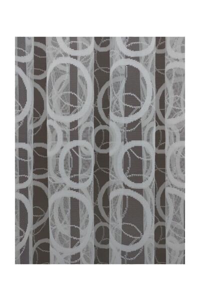 Esse Home Spor Desen Fransız Dantel Tül Perde,  Sık Pile, 1/3 400x260 cm