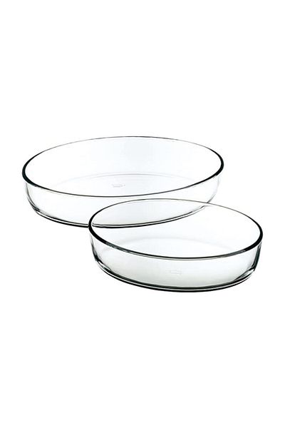 Paşabahçe 159033 2 Piece Oval Pyrex Set - Pyrex Baking Tray