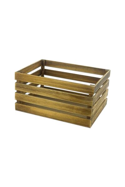 Wooden City Ahşap Dekoratif Raf Kasa