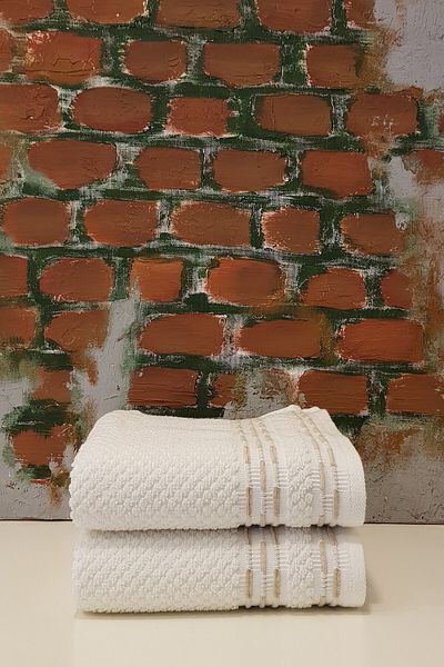 Özdilek Bronie 2-Piece Towel - Beige