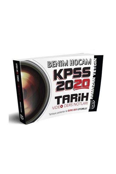 Benim Hocam Yayinlari 2020 Kpss Turkce Video Ders Notlari Trendyol
