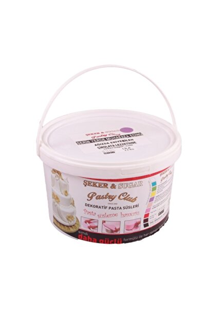 ŞEKER & SUGAR Lila Şeker Hamuru 2.5 Kg