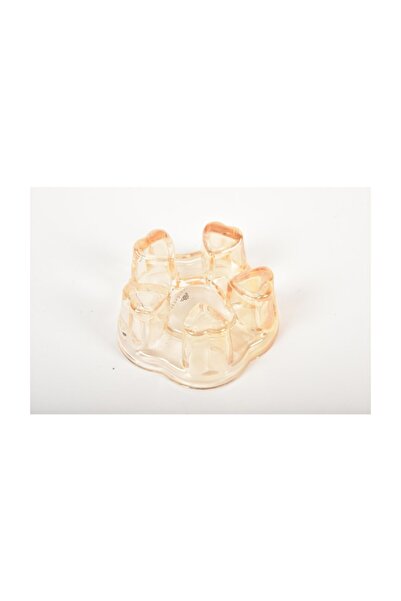 SETABIANCA Isıtıcı Kalpli Amber Mumluk