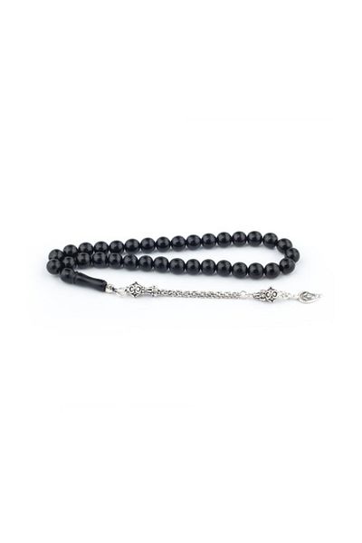 Tesbihsepetim Erzurum Oltu - Silver Color Rosary, Albanian Tassel