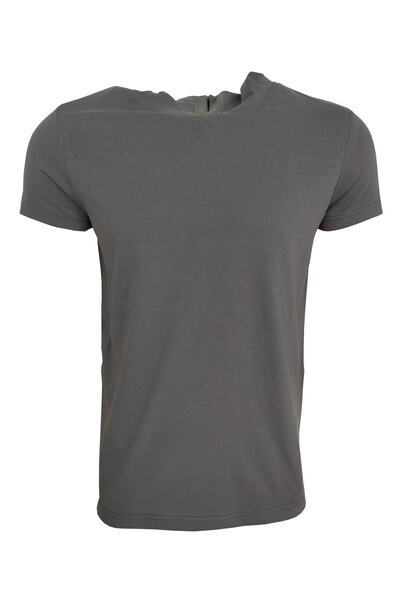 Raf Coll Unisex Osnovni Kapa sa kapuljačom dimljena T-shirt