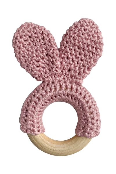 Bone Dea Organic Amigurumi Mini Bunny Teether