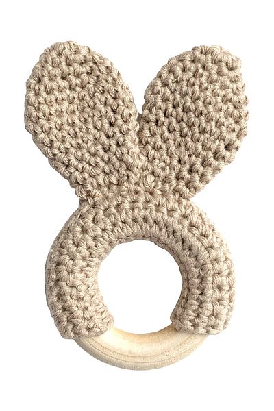 Bone Dea Organic Amigurumi Mini Bunny Teether